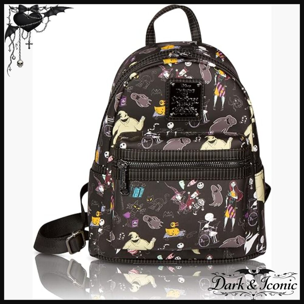 Mini Backpack Daypack with Adjustable Straps, Mul… - image 1